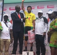 Échos du Grand prix cycliste Chantal Biya 2019 : L&#039;algérien Azzedine Lagab Domine une fois de plus la deuxième étape