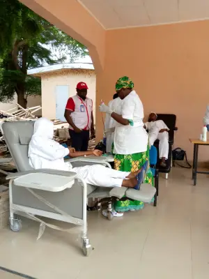 Don volontaire du sang : Plus de 70 poches de sang collectées à Garoua par des associations
