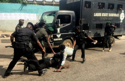 Nigeria : Des manifestants dispersés par la police de Lagos