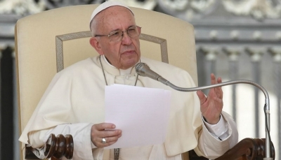 Religion : Message pascal et bénédiction Urbi et Orbi du Pape François pour Pâques 2019