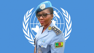 La Commissaire de police Rebecca Nnanga sort finaliste du Prix de la femme policière de l’année de l’ONU 2020