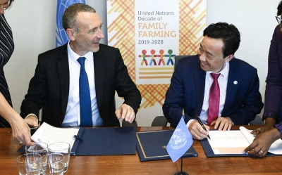 Le FAO et le groupe Danone ensemble pour la promotion des régimes et systèmes alimentaires durables