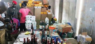 Opération coup de poing : Une unité de production de faux vins et whiskies démantelée à Douala par les forces de l’ordre
