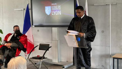 Distinction: Samuel Eto’o Fils fait Docteur Honoris Causa par l’Ecole de commerce de Lyon