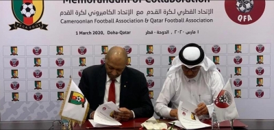 La Fecafoot conclut un partenariat avec la Fédération de football du Qatar