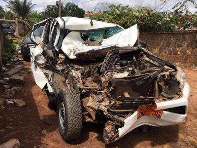 Deux Maires échappent de deux accidents : le Maire de Yaoundé 6 et le Maire de Manoka