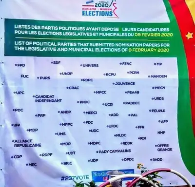 Listes des partis politiques retenus pour participer élections législatives de février 2019