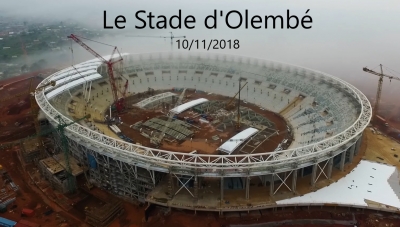 CAN 2019: Des images aériennes époustouflantes du Stade d&#039;Olembé